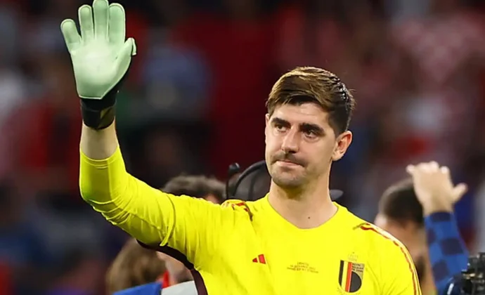 Courtois se perdió el partido contra Ucrania por unas leves molestias musculares