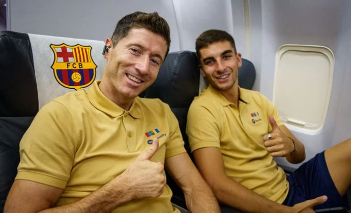 Según Mundo Deportivo, Lewandowski podría descansar contra Osasuna y Ferran apunta al once