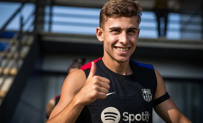 Íñigo hace parte de la sesión, con Fermín, Pablo Torre y Gerard Martín de vuelta