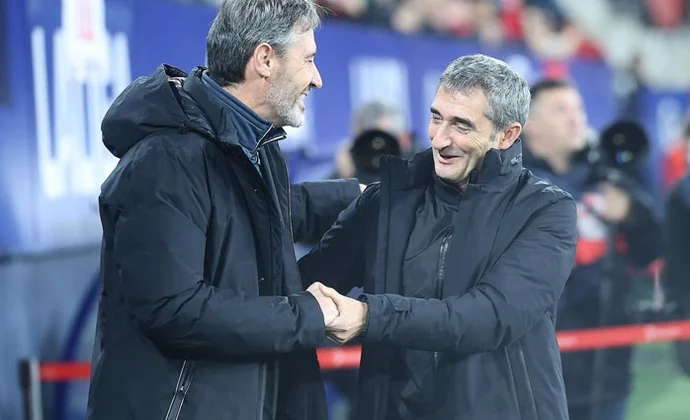 Vicente Moreno podría ser despedido si pierde Osasuna en San Mamés, según Deia