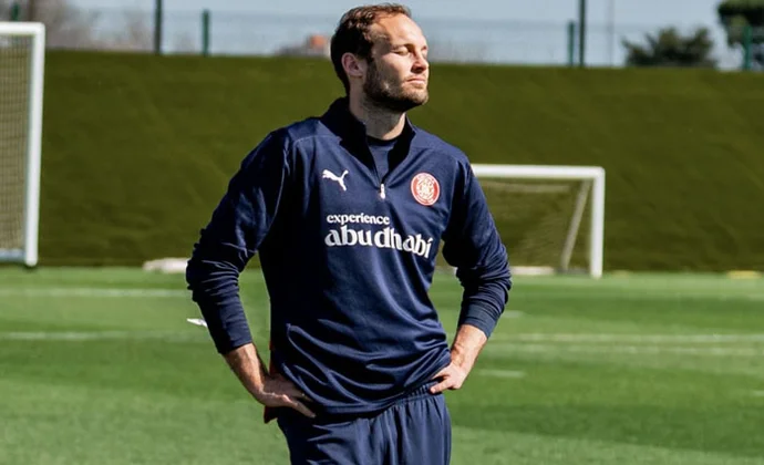 El Girona se ejercita sin los cuatro lesionados y a la espera del resto de internacionales