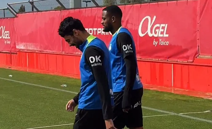 Larin regresa al trabajo en Son Bibiloni y ya solo falta Mojica