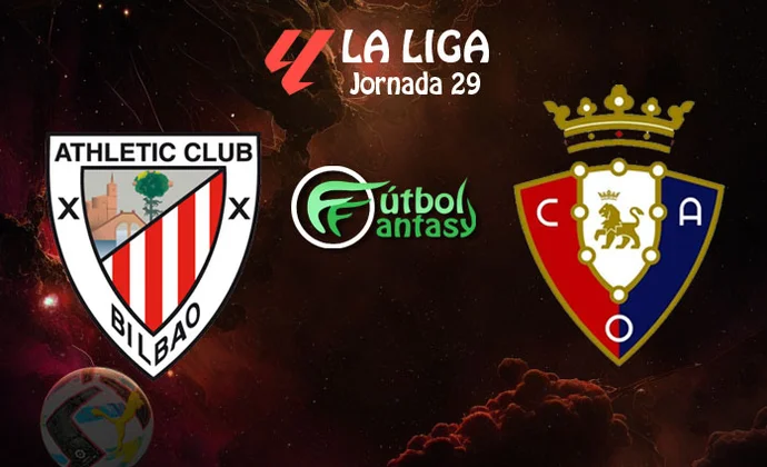 Posibles alineaciones y previa fantasy del Athletic - Osasuna