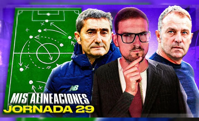 Las alineaciones probables de Carrasco para la J29 en Predicted11