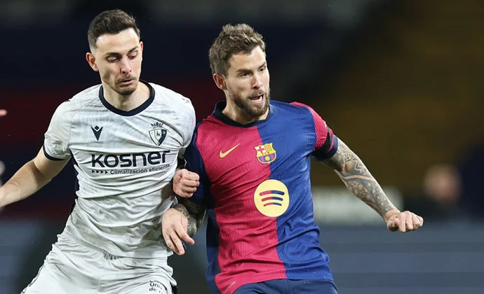 Osasuna consulta a la RFEF si el Barcelona cometió alineación indebida