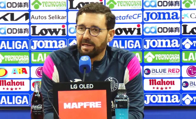 Bordalás explica cómo llega el equipo y habla de Uche, Terrats, Alderete y el Villarreal