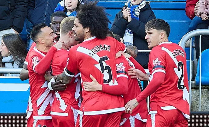 Jornada 29: Alavés 0-2 Rayo. Estadísticas y puntos fantasy