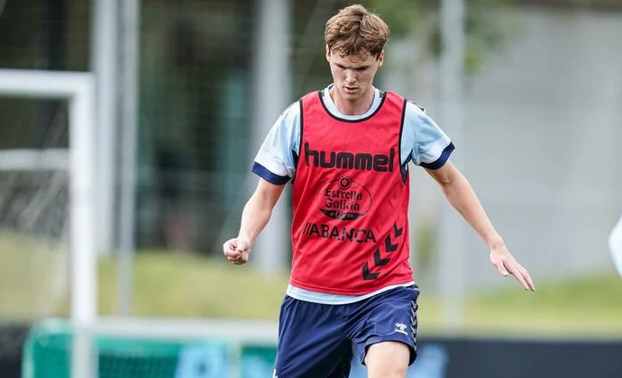 Swedberg se suma al grupo en el entrenamiento del sábado