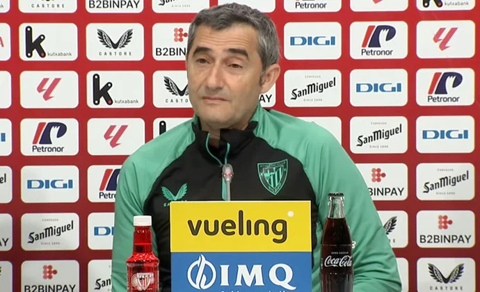 Valverde habla de Galarreta, Vivian, Paredes, Sancet, Nico Williams, los internacionales y Osasuna