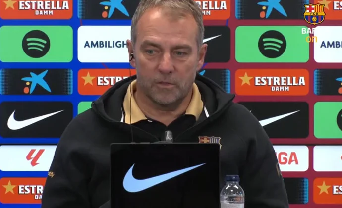 Flick confirma algunas rotaciones y habla de Gavi, Ansu Fati, Yamal, Ferran y Fermín