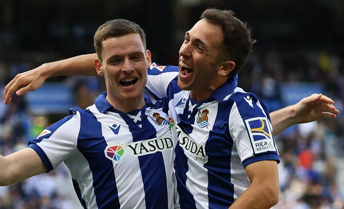 Jornada 29: Real Socidad 2-1 Valladolid. Estadísticas y puntos fantasy