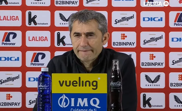 Valverde ve justo el empate y habla de Sancet y Canales