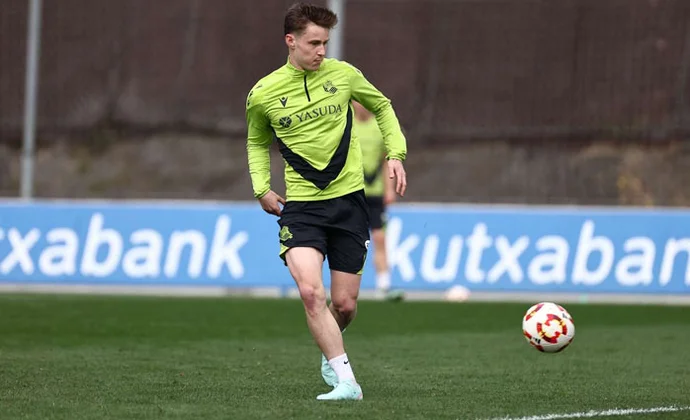 Aguerd y Pacheco completan la sesión del domingo. Oskarsson sigue con gastroenteritis