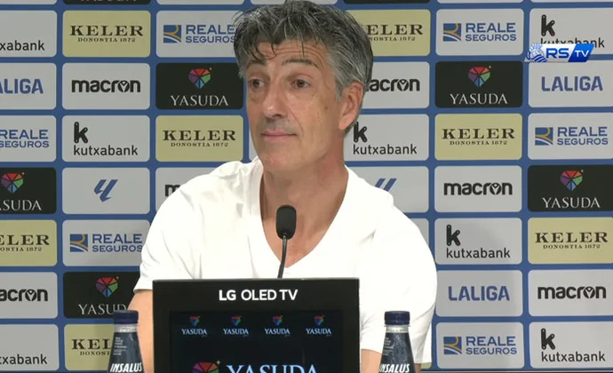 Imanol habla de Oyarzabal, Pacheco, Sucic y el partido contra el Real Madrid
