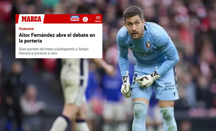 Marca abre el debate en la portería de Osasuna