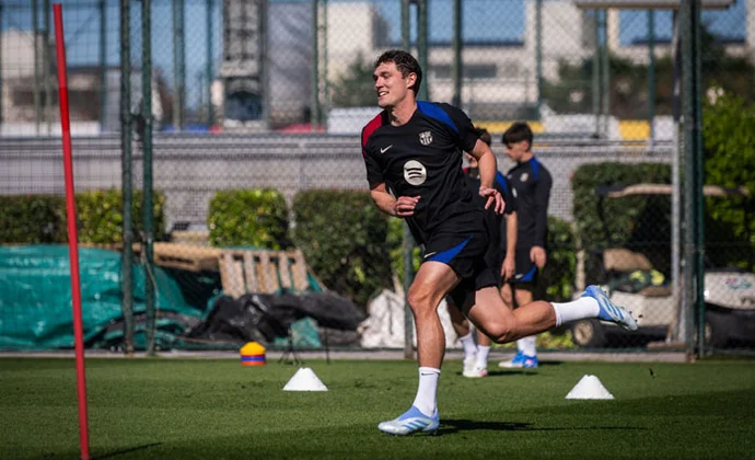 Ter Stegen y Christensen repiten con el grupo y solo hay tres jugadores al margen