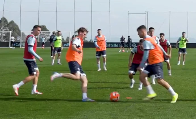 Swedberg sigue con su incorporación progresiva al grupo