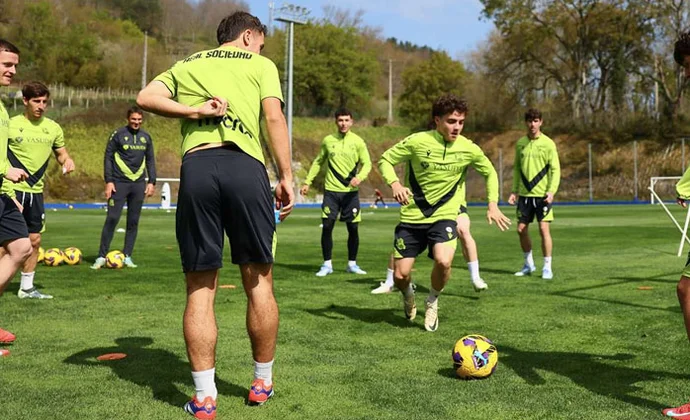 Cuidados para Aguerd y los cuatro lesionados en la vuelta al trabajo en Zubieta