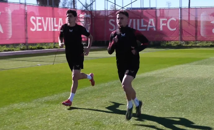 Agoumé, baja en el entrenamiento del miércoles