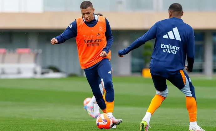 Lunin y Courtois, al margen del grupo en la vuelta al trabajo