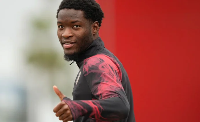 Agoumé retoma los entrenamientos tras solucionar un tema personal