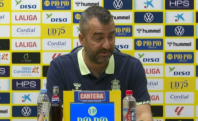 Diego Martínez habla de Cillessen, Álex Suárez, Sandro, Horkas y el partido contra la Real Sociedad