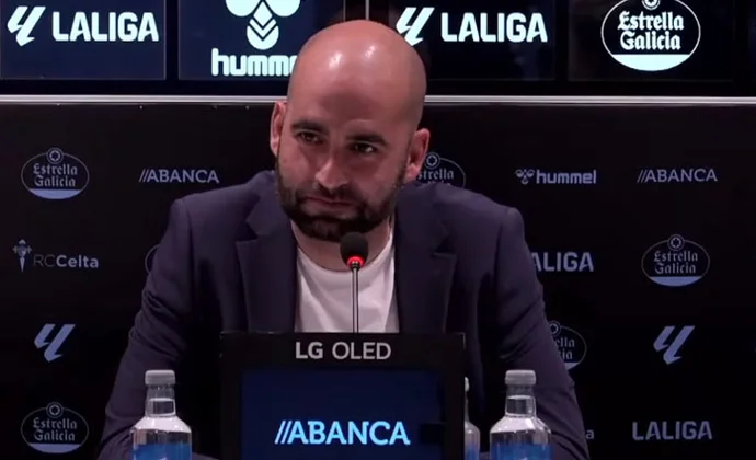Giráldez protege a Alfon, seguirá contando con él y habla de Iglesias, Hugo Álvarez, Aspas, Durán, Mingueza, Losada, Swedberg y el Mallorca