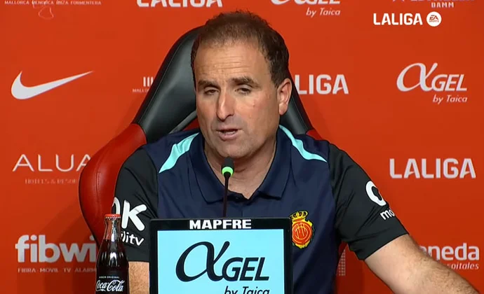 Arrasate lamenta la derrota, las lesiones de Muriqi, Morlanes y Asano y habla del rendimiento de Larin