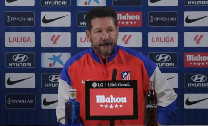 Simeone analiza el momento del equipo y habla de Griezmann, Koke, Llorente y el Sevilla