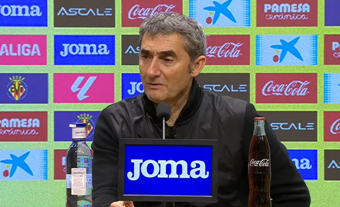 Valverde analiza el empate y habla de Yuri, Nico Williams, Paredes, Vivian, Sancet, Yeray, Galarreta e Iñaki Williams