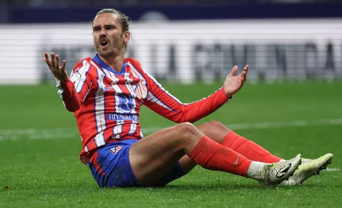 Griezmann toca fondo y su rendimiento genera preocupación