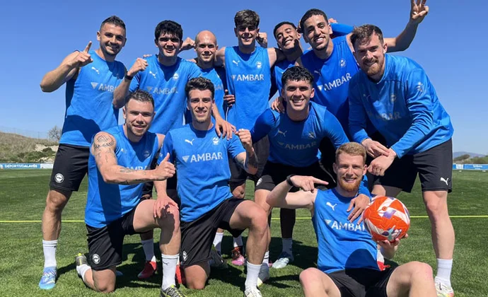 El Alavés inicia la semana de trabajo sin secuelas físicas