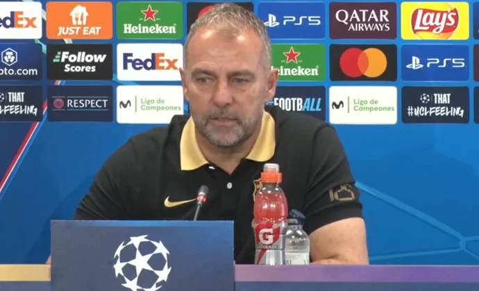 Flick habla de Raphinha, Olmo, Schlotterbeck, las rotaciones, la Champions y el Dortmund