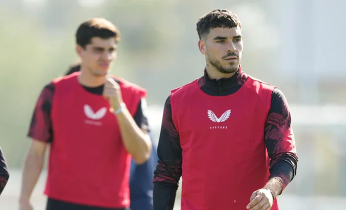 Akor Adams, Söw y Pedrosa, al margen en el entrenamiento del martes