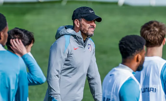 El Atlético retoma los entrenamientos sin Samuel Lino ni De Paul