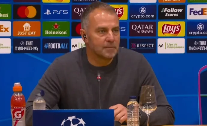 Flick celebra el resultado, descarta problemas físicos y habla de Yamal, Ansu Fati, Lewandowski y Raphinha