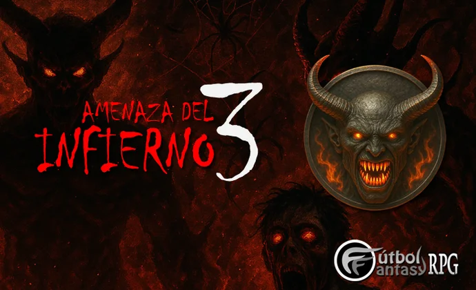 Fantasy RPG: ¡Chaps0209 se proclama ganador del reto: 'Amenaza del Infierno 3' y se lleva una camiseta!