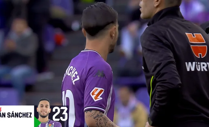 Iván Sánchez se recupera de unas molestias derivadas del último partido de Liga