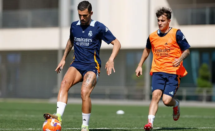 El Real Madrid vuelve al trabajo con Ceballos, sin Mendy ni Lunin y con cuidados para Valverde y Alaba