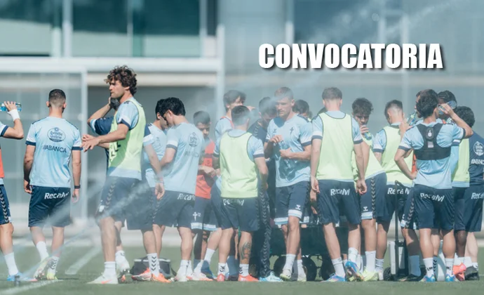 Giráldez convoca a toda la plantilla a excepción de Manquillo