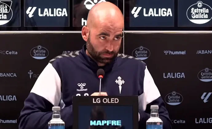 Giráldez, sobre Hugo Álvarez, Moriba, Losada, Iglesias, los cambios en los onces y el objetivo europeo