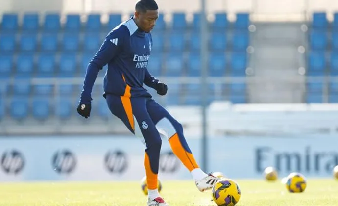 Alaba vuelve al grupo. Lunin y Mendy están descartados