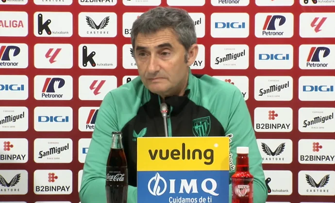 Valverde confirma rotaciones, habla de Yuri, Djaló, la falta de gol, la solidez defensiva y el Rayo