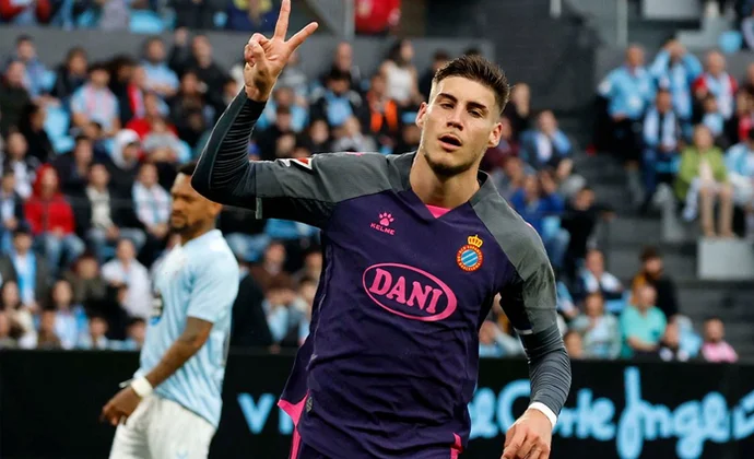 Jornada 31: Celta 0-2 Espanyol. Estadísticas y puntos fantasy