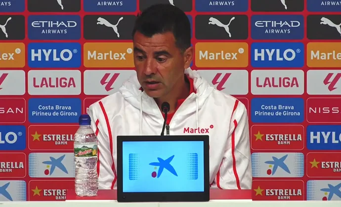 Míchel confirma que Iván Martín está para jugar y habla del partido contra Osasuna