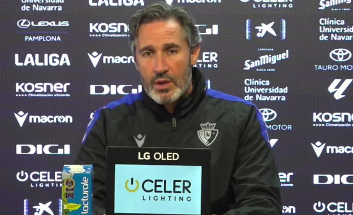 Vicente Moreno explica cómo llega el equipo y habla de Budimir, la defensa de cinco y el Girona