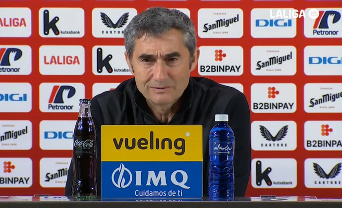 Valverde analiza el triunfo y habla de Iñaki Williams, Jauregizar, Sancet, Djaló y las rotaciones