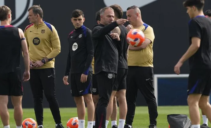 El Barcelona comienza a preparar el partido de Dortmund con cuatro bajas