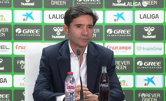 Marcelino analiza el triunfo, la solidez defensiva y el partidazo de Ayoze