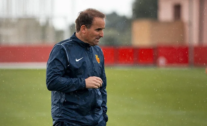 Cuidados para Mojica y Raíllo en la sesión de recuperación en Son Bibiloni